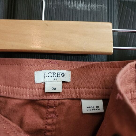 J. Crew Factory High-Rise Skinny Cargo Pant - Rose Tile - Picture 6 of 12